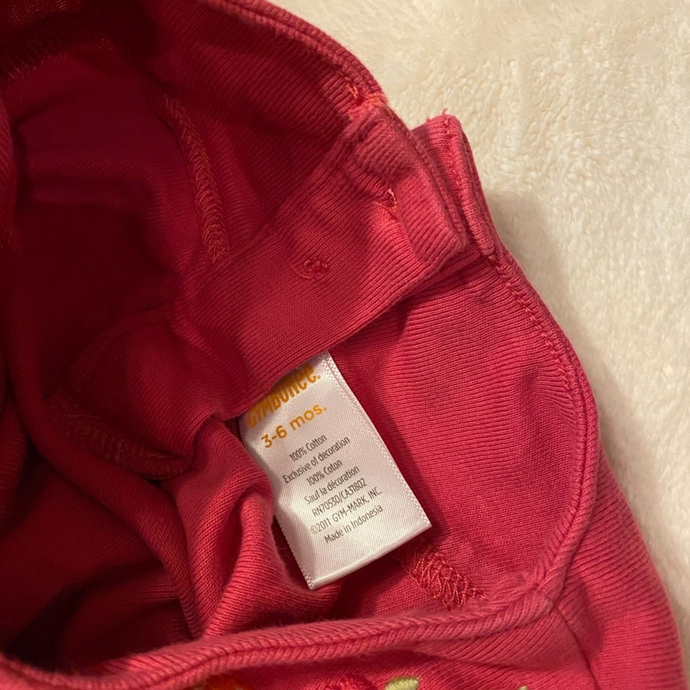 NWOT Gymboree Baby Girl Long Sleeve Shirt size 3-6M - Picture 5 of 5